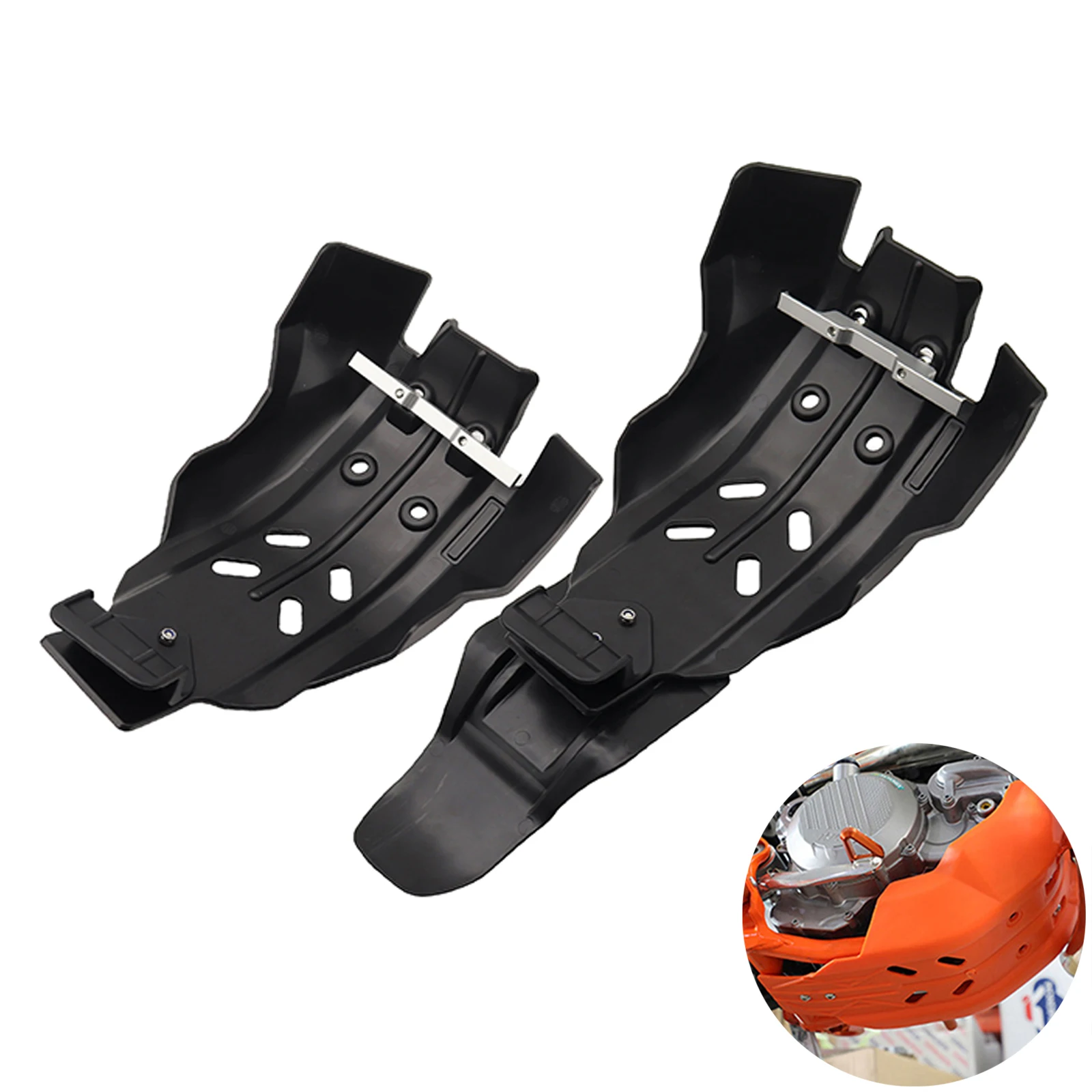 Protector de Motor para Motocicleta, Cubierta Protectora de Chasis, Placa Protectora Antideslizante, Sólida y Duradera, para Husqvarna KTM EXC XCF SXF XC-F SX-F 250 350