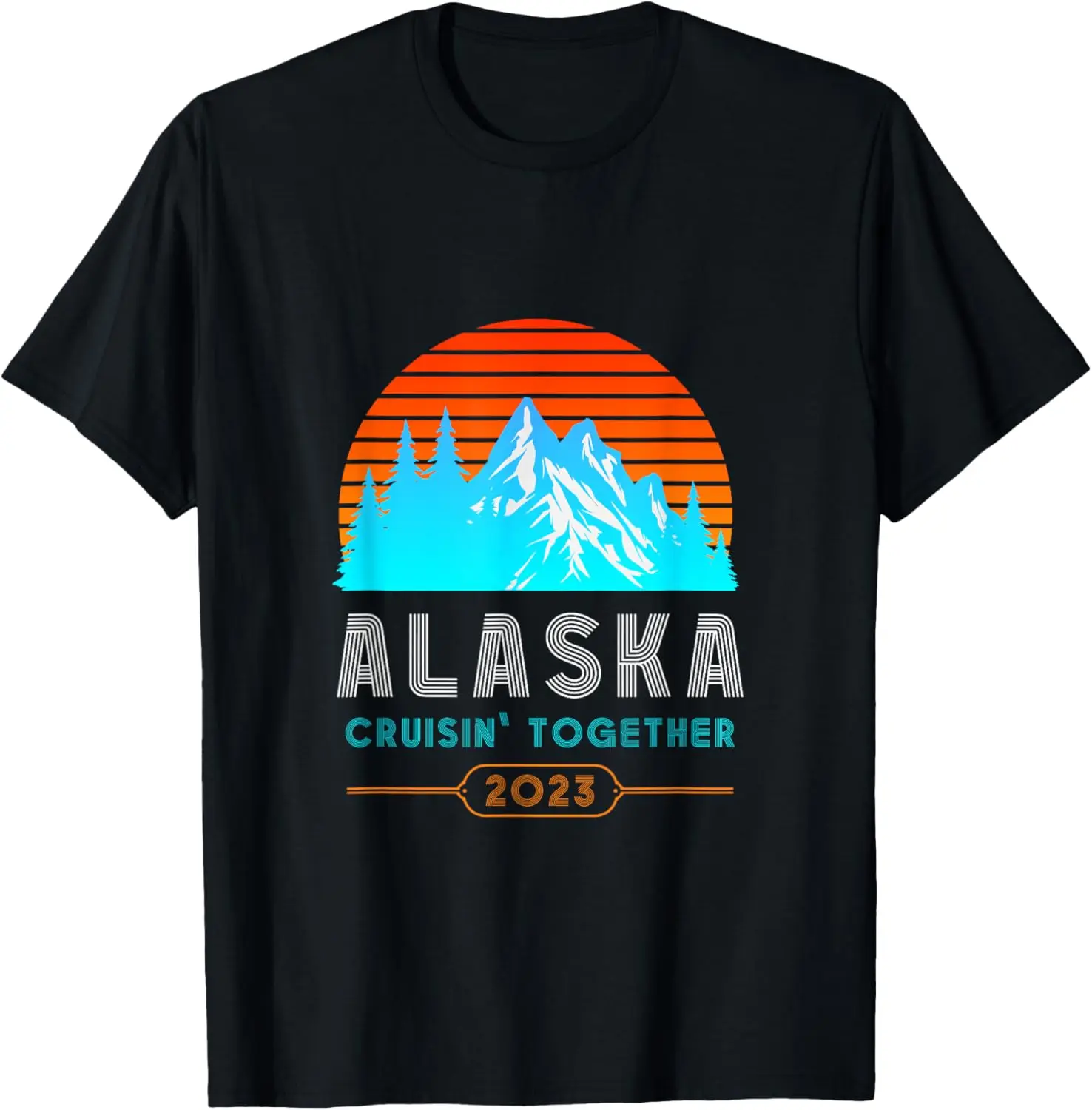 

Matching Alaska Tshirt Family Friends Group Family Trip 2023 T-Shirt