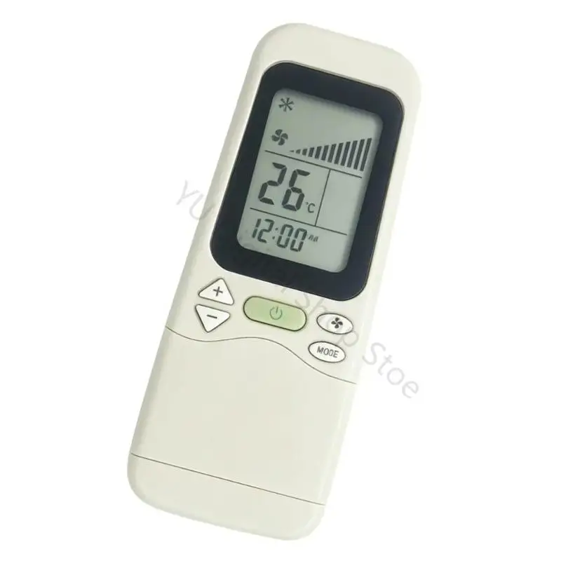 96BA Air Conditioner Controller Replacement with Clear LCD Screen and Fan Swing Sleep Lamp Clean Access for KTRL003 Routine