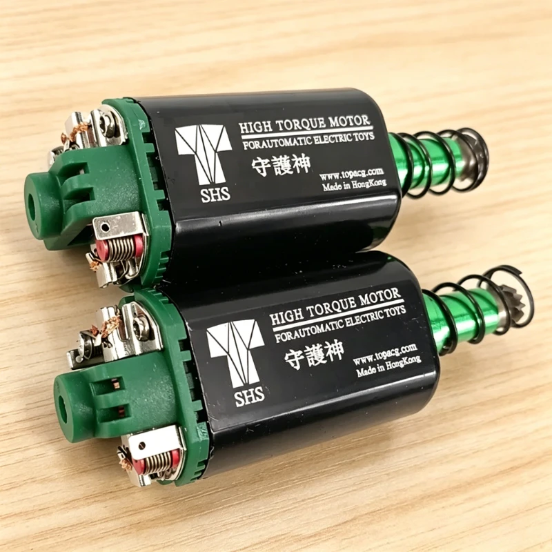 Premium SHS Hobby Model DC Motor High Torque Stable Rotation Green Connector Electronic Assembly Parts