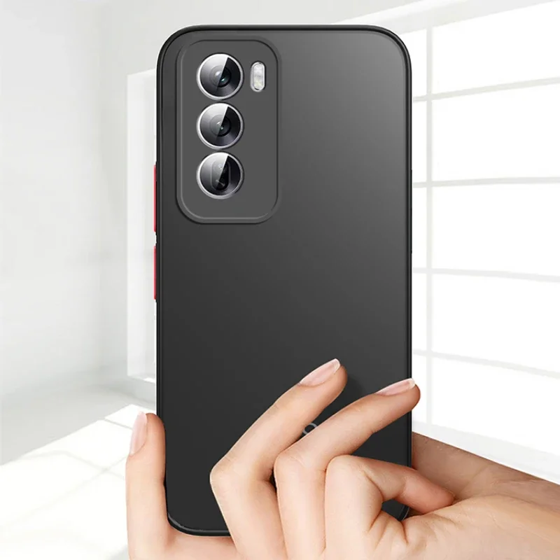 حافظة جلدية فاخرة لهاتف OPPO Reno 12 Pro F Reno11 10 8 7 Pro Plus T Z A98 A59 A58 A77 A95 A55 4G 5G حافظة قياس مضادة للسقوط #3