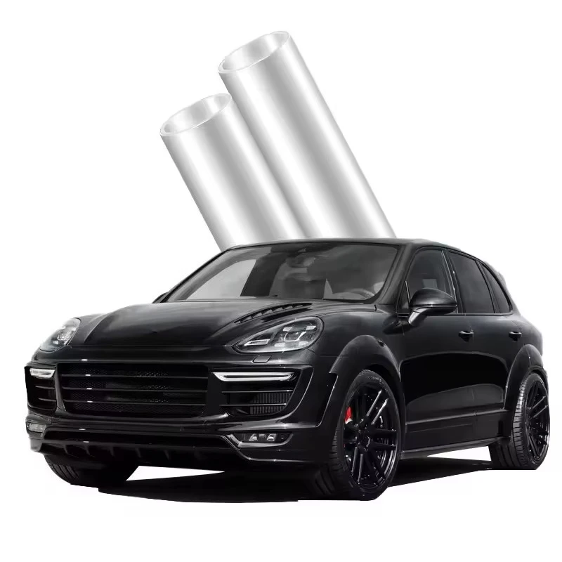 Wholesale TPU Full Car Scratch Resistant Glossy Paint Protection Film Invisible Car Wrap Roll Self-Healing Feature