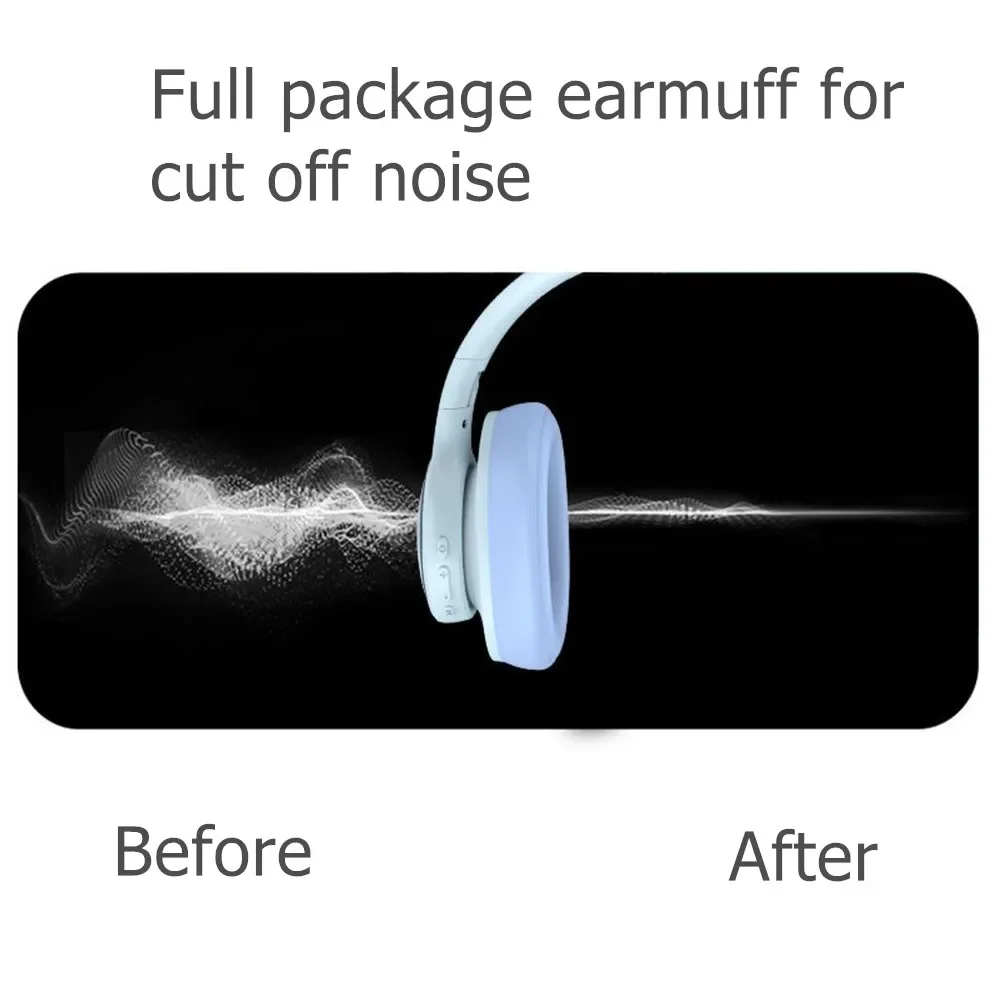 Shoumi 2023 سماعات لاسلكية طويلة التحمل بلوتوث سماعة سماعة كبيرة الكمون المنخفض عقال سماعة الألعاب مع هيئة التصنيع العسكري #4