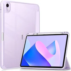For Huawei MatePad 11 2023 Transparent Back Tablet Cover Funda For MatePad 11 DBR-W00 DBR-W10 11 Inch Pencil Holder Cases