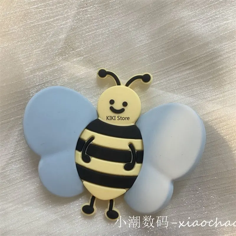 Rosa Handyständer Butterfly Bee Dreidimensionaler Ständer Silikon Faltpaste