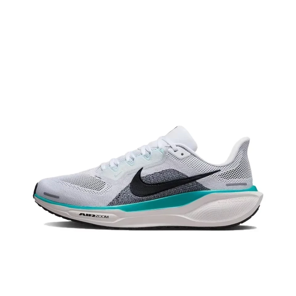 Nike Zoom Pegasus 41 White Color Unisex Men And Women Running Casual Breathable Shoes FD2722-103