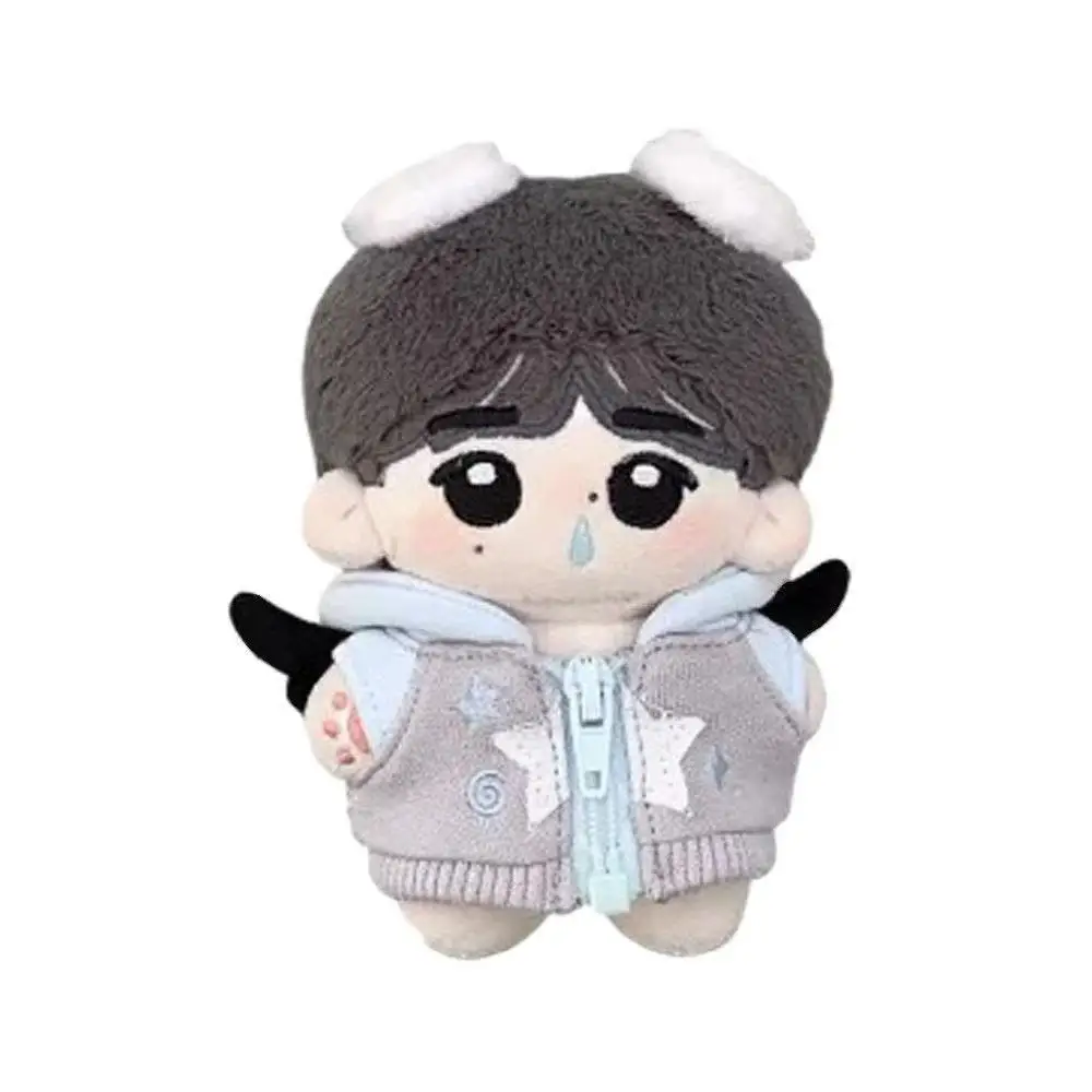 

10cm Cotton Doll Accessories Zipper Coat With Angel Wings Abby Sweater Y2K Style Suit Casual Dolls Toys Accessories
