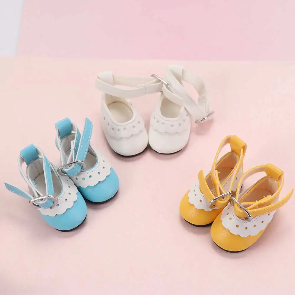 Accessories 4.5cm Length 4.5cm Length Shoes PU Mini Bright Leather Shoes Colorful High Top 1/6 Scale Mini Sneakers Children