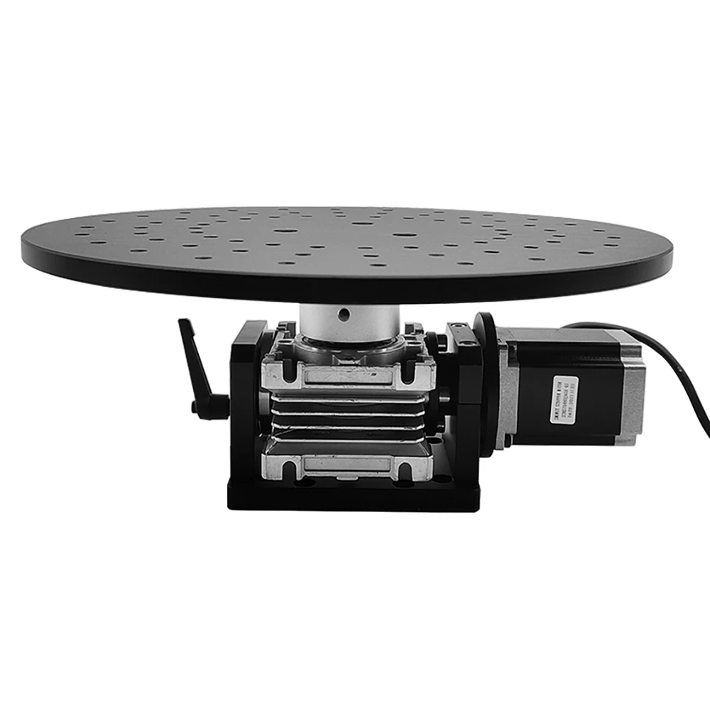 HY-E300 300MM Electric 360 Degree Rotary Workbench Rotating Platform For Marking Machine Engraving Machine Y