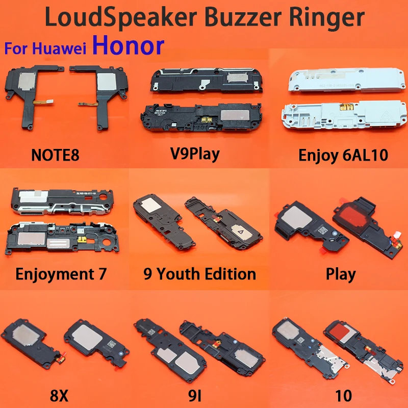 1PCS Loudspeaker Ringer Buzzer For Huawei Honor NOTE8 V9play Enjoy 6AL10/7 9 Youth Edition Play 8X 9I 10 Speaker Flexible Cable