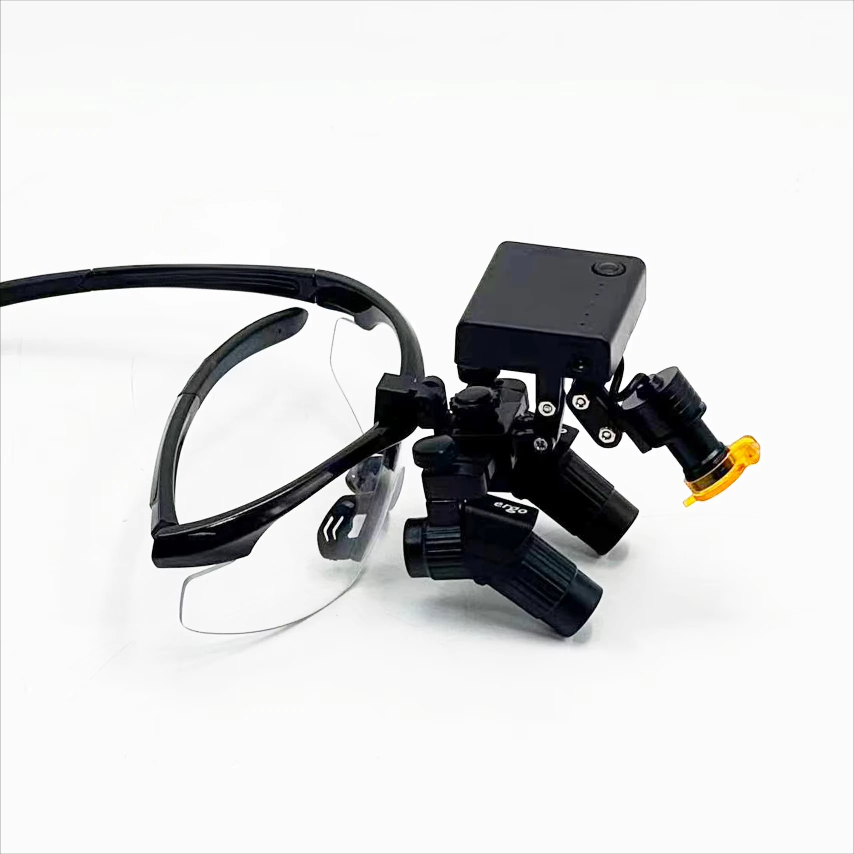 High Intensity OEM 4X Magnification Dentist New Ergonomic Dentl Ergo Surgicl Loupes With 5W Wireless LED Headlight