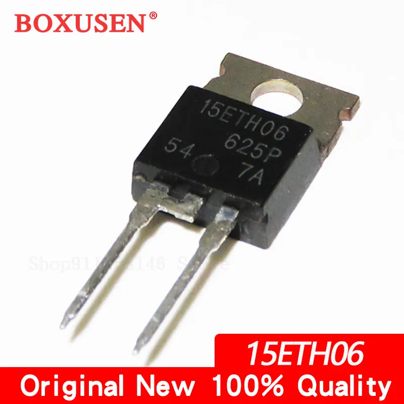 5pcs 15ETH06 TO220 ETH06 TO-220 15A 600V fast recovery diode