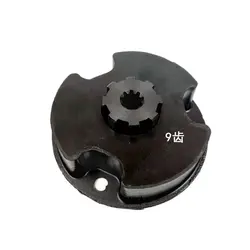 Excavator Parts Yuchai YC13 15 18 hydraulic pump connecting glue assembly 9T coupling