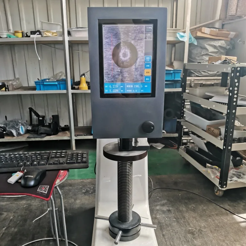 VHBS-3000T شاشة تعمل باللمس القراءة المباشرة البصرية شاشة ديجيتال اختبار صلابة Brinell الإلكترونية ، صب الألومنيوم النحاس