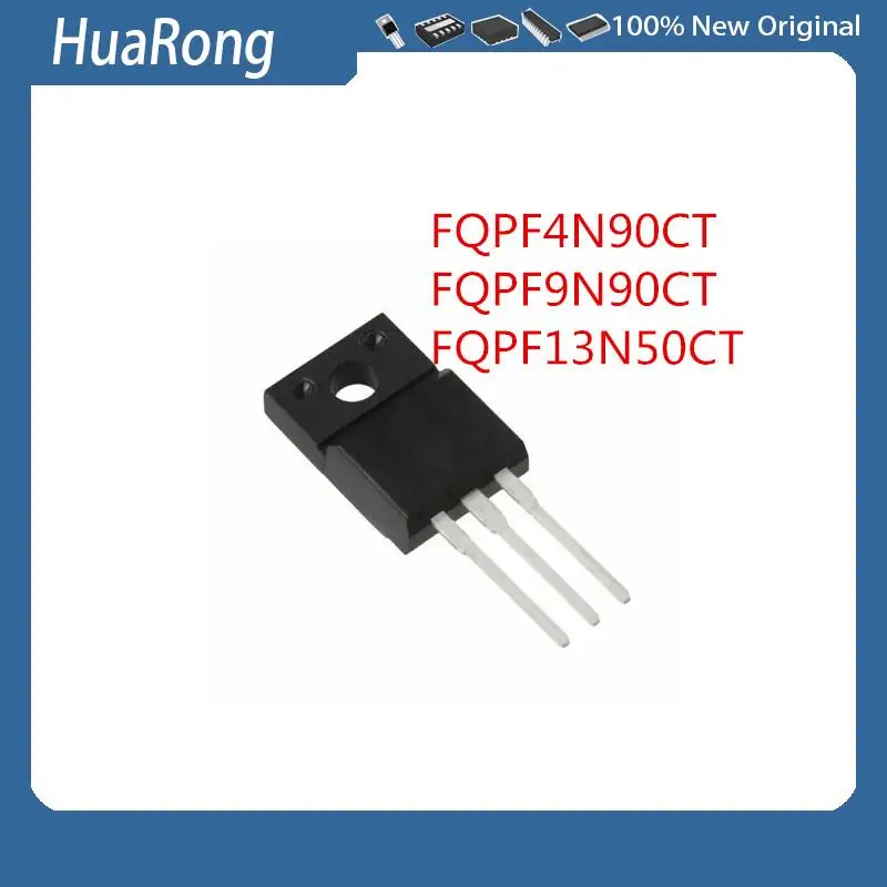 10Pcs/Lot    FQPF4N90CT FQPF9N90CT FQPF13N50CT  TO-220F