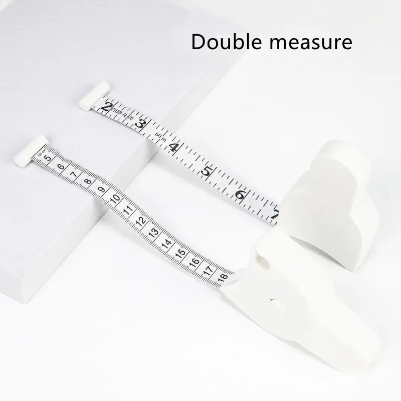 1PC Retractable Body Tape Measure, 150cm Automatic Telescopic Measuring Ruler for Body Fitness Measurement