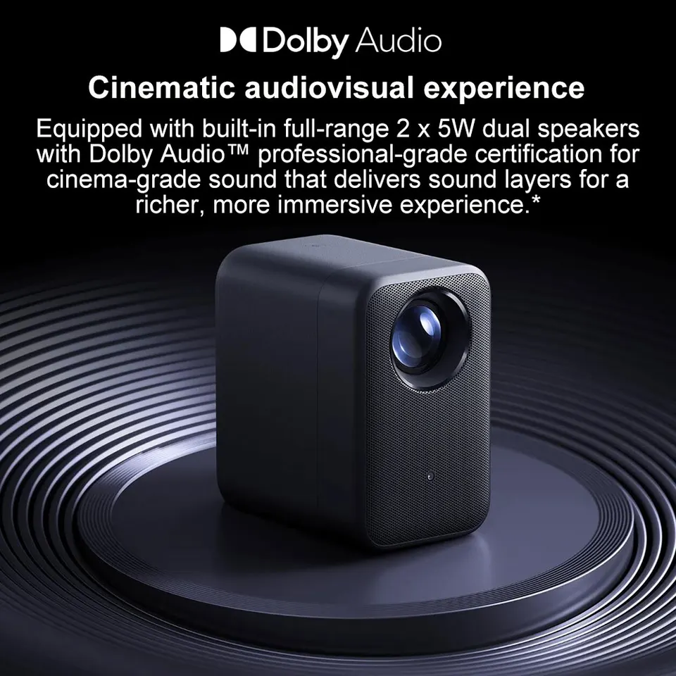 Xiaomi Smart Projector L1 Pro,Google TV 400 ISO Lumens,1080p