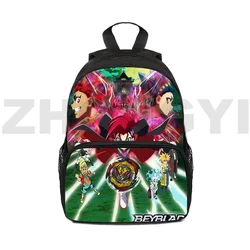 12/16 Inch Beyblade Burst School Backpack for College Students Business Laptop Knapsack Boys Girls Anime Beyblade Burst Bookbag