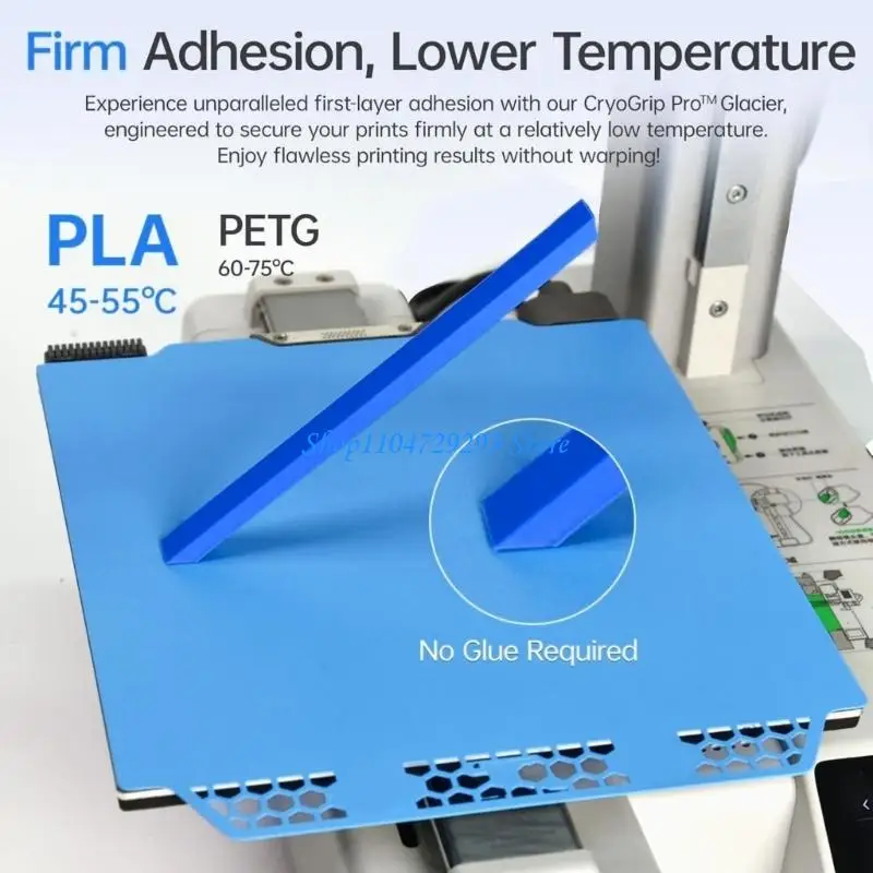 Y2GD Steel Build Plate Replacement for 3D Printer Double Sided Low Energy Printing