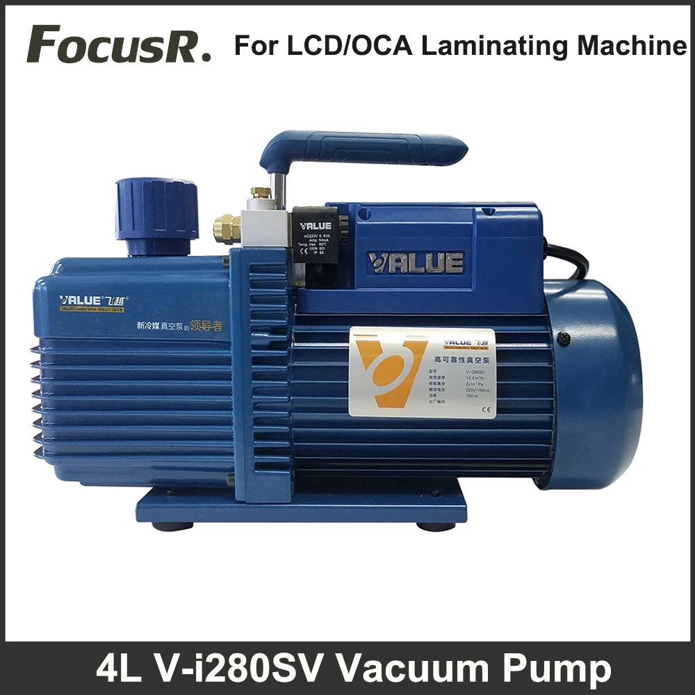 VP01 V-i280SV 4L Vacuum Pump Strong Powerful For YMJ Novecel Q5 A5 Laminating Machine LCD Screen OCA Film Laminator Phone Repair