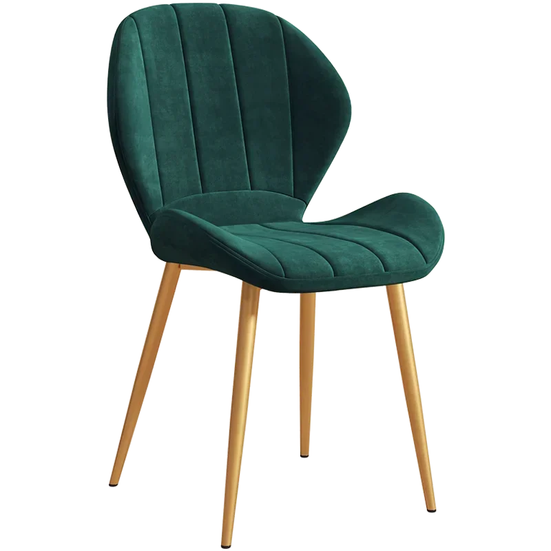 

Nordic Household Chair Backrest Restaurant Dining Chair Modern Concise Light Luxurious Leisure Time Chair Meeting Desk