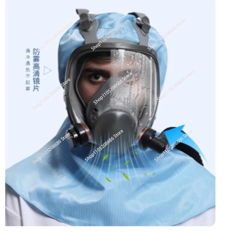Electric air supply dust-proof grinding industrial full  spray painting chemical spraying welding mask