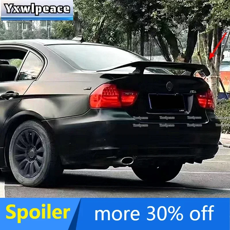 

For E90 3 Series 320i 320d 2005 2006 2007 2008 2009 2010 2011 Unpainted Color ABS Material Rear Trunk Spoiler