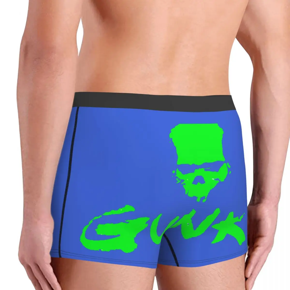 Gunkis Fishing Rod Underwear Male Print Customized Boxer Shorts Panties Briefs Breathable Underpants