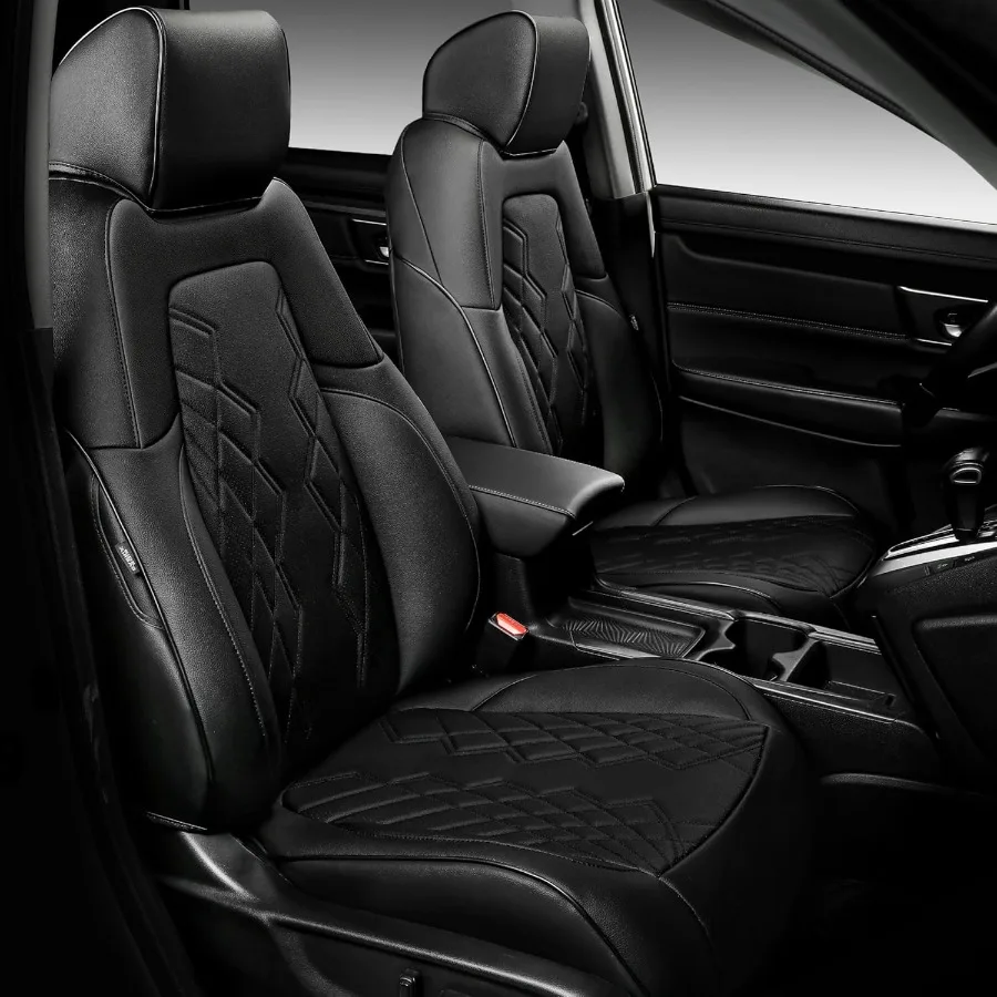 

for Honda CRV Seat Covers 2017-2022 Custom Fit CRV Seat Cover EXL EX LX Sport Touring Special Edition Hybrid and Gas Leather CRV