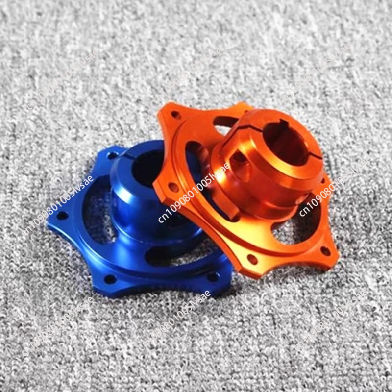 Entertainment competitive kart brake ventilation disc base 30mm aluminum alloy