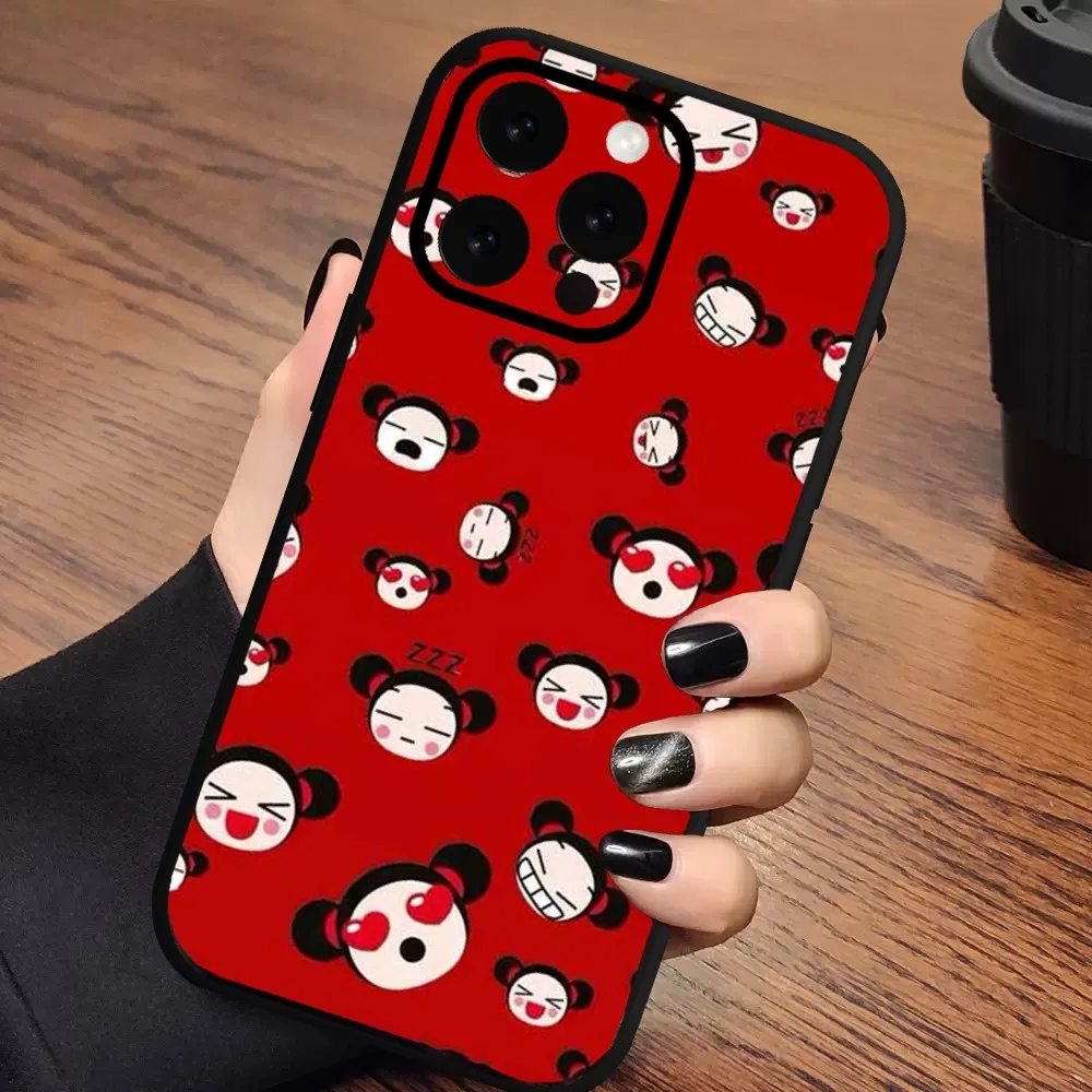 Cartoon Pucca G-Garu  Phone Case  For Samsung Galaxy S24 S23 S22 S21 S20 Ultra Plus S20FE FE Cover