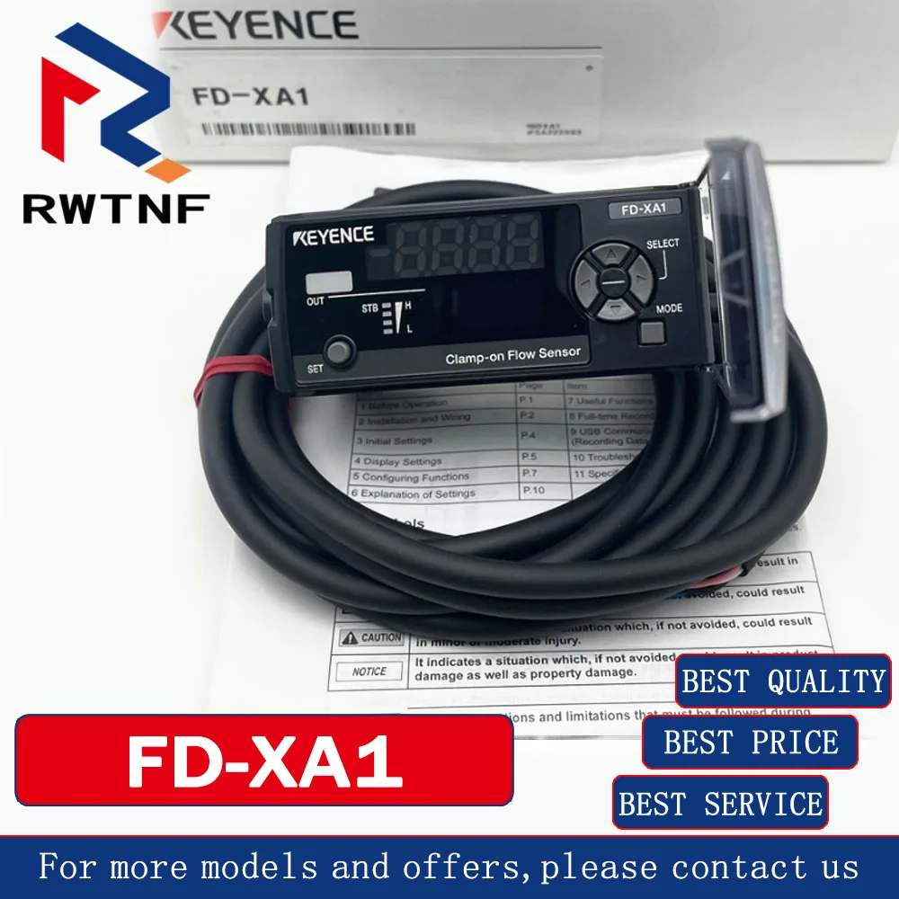 Brand New Genuine FD-XA1 KEYENCE Digital rail-mounted flow sensor，Spot inventory
