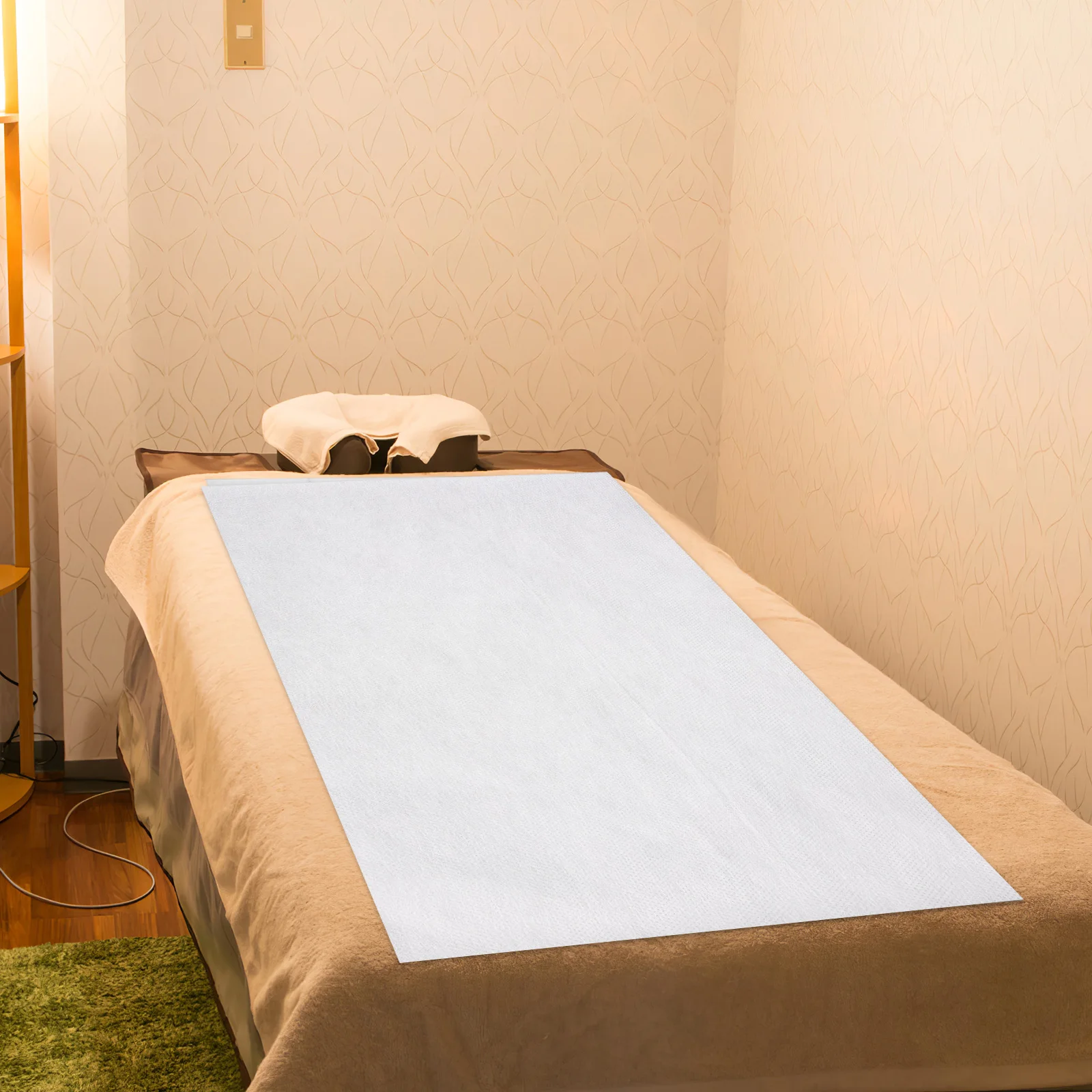 

40 Pcs Beauty Salon Bed Sheet Supply Massage Cover Table Fitted Coverings for Tables