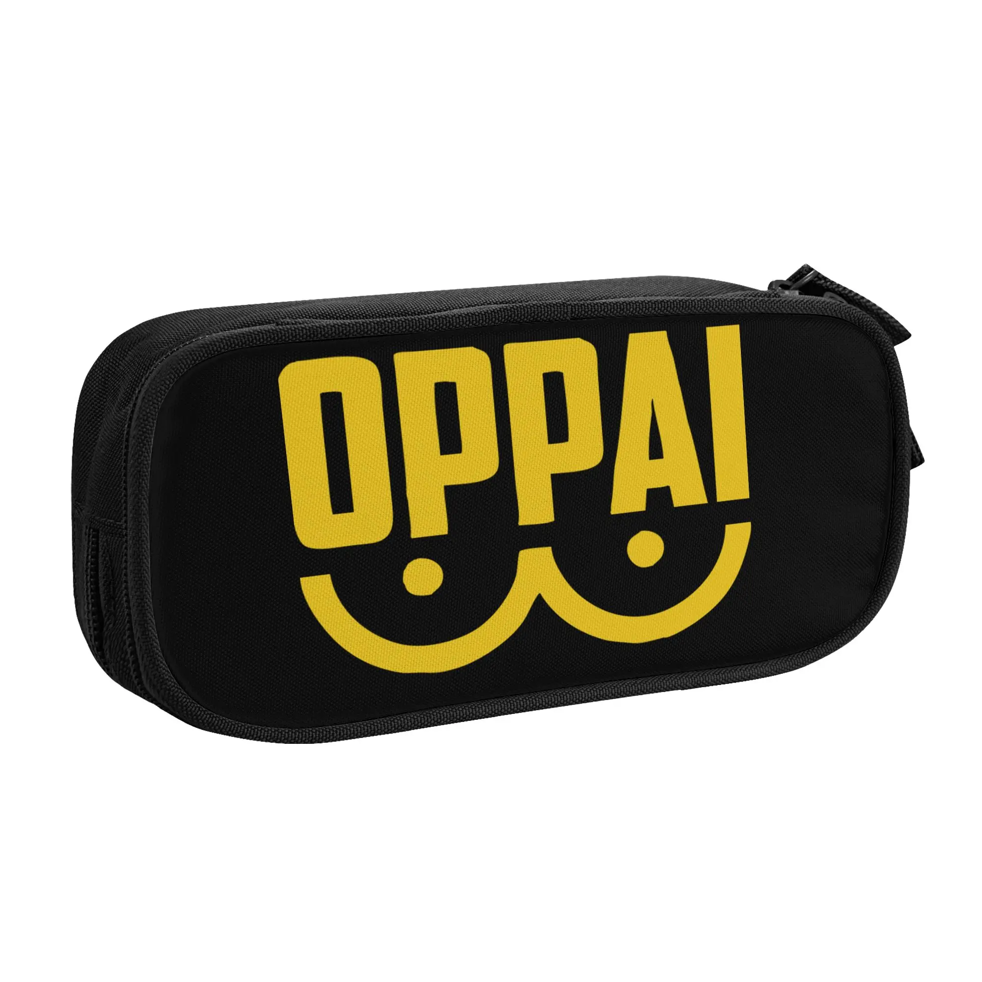One-Punchs-Man OPPAI Japan Anime Saitama Sensei Funny Pencil Cases New  Bags Student Large Storage School Supplies Pencil Pouch