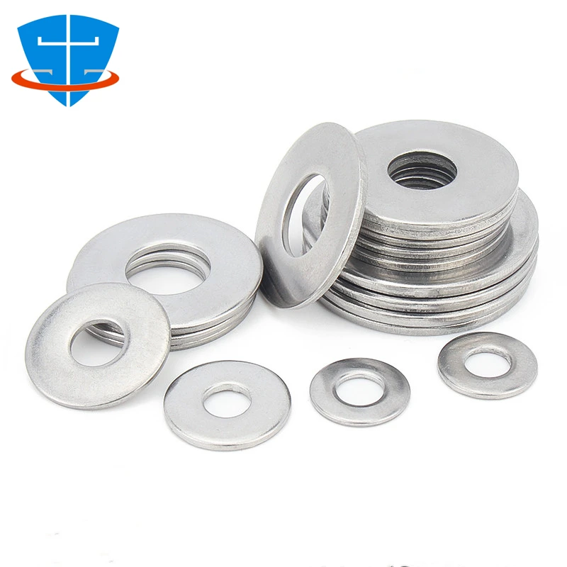 

DIN9021 304 Stainless Steel Flat Washer M1.6 M2 M 2.5 M3 M4 M5 M6 M8 M10 M12 M16 M18 M20 M24 M30 Shim Metal Plain Gasket Rings