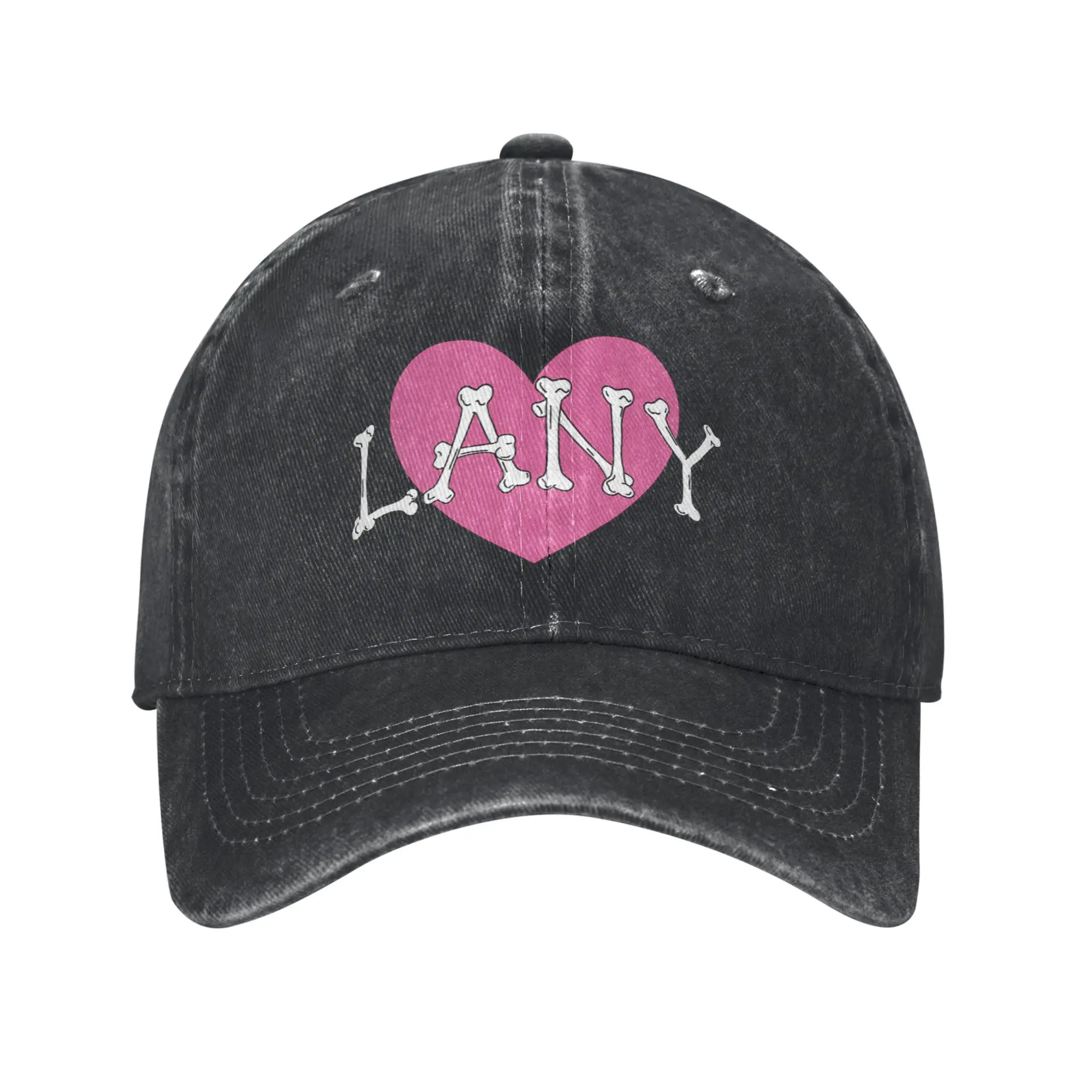 Casquette de baseball tendance LANY Bone Heart, casquette de protection solaire anti-UV, casquette de protection solaire pour le roller