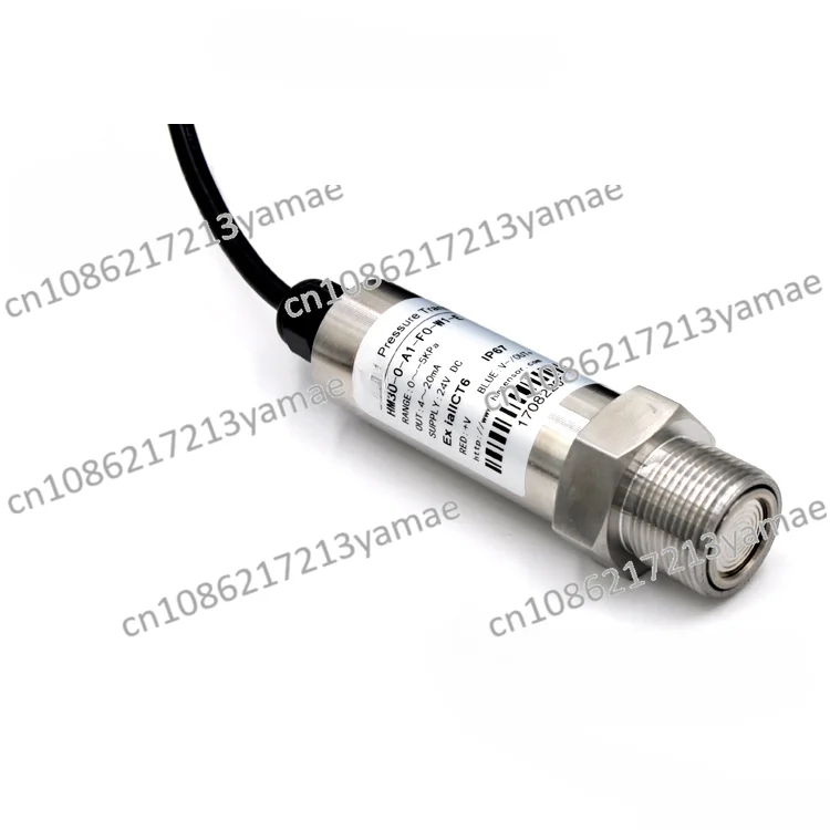 High frequency pressure transmitter for high speed pump valve, pulsating hydraulic pressure dynamic pressure sensor