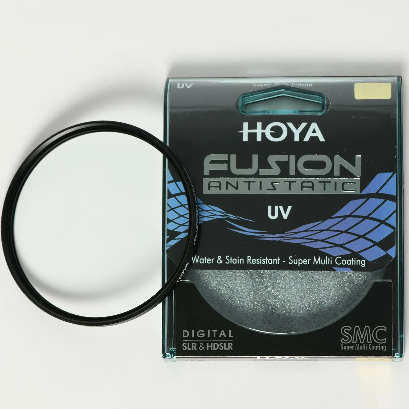 HOYA filtr UV FUSION ANTISTATIC Slim Multicoat ochronny 49_52_55_58_62_67_72_77_82mm do lustrzanki akcesoria obiektyw ochronny