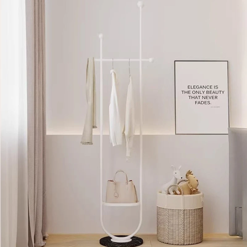 

Home simple floor coat stand living room entrance hall bag coat rack modern light luxury rack para ropa bedroom furniture