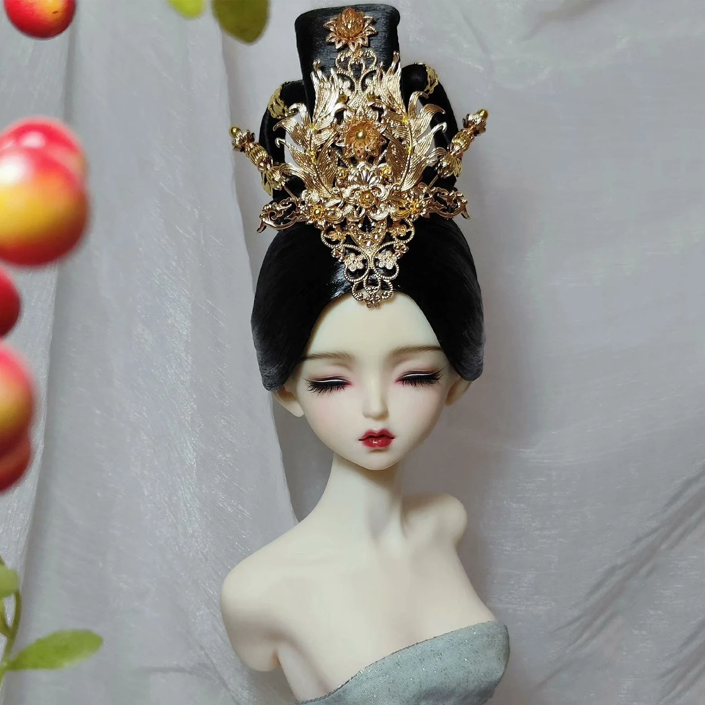 

1/6 1/4 1/3 Ancient Costume BJD Wig Chinese Hanfu Fairy Hair Retro Wigs For BJD/SD MSD SD13 Big Girl SSDF Doll Accessories C2537