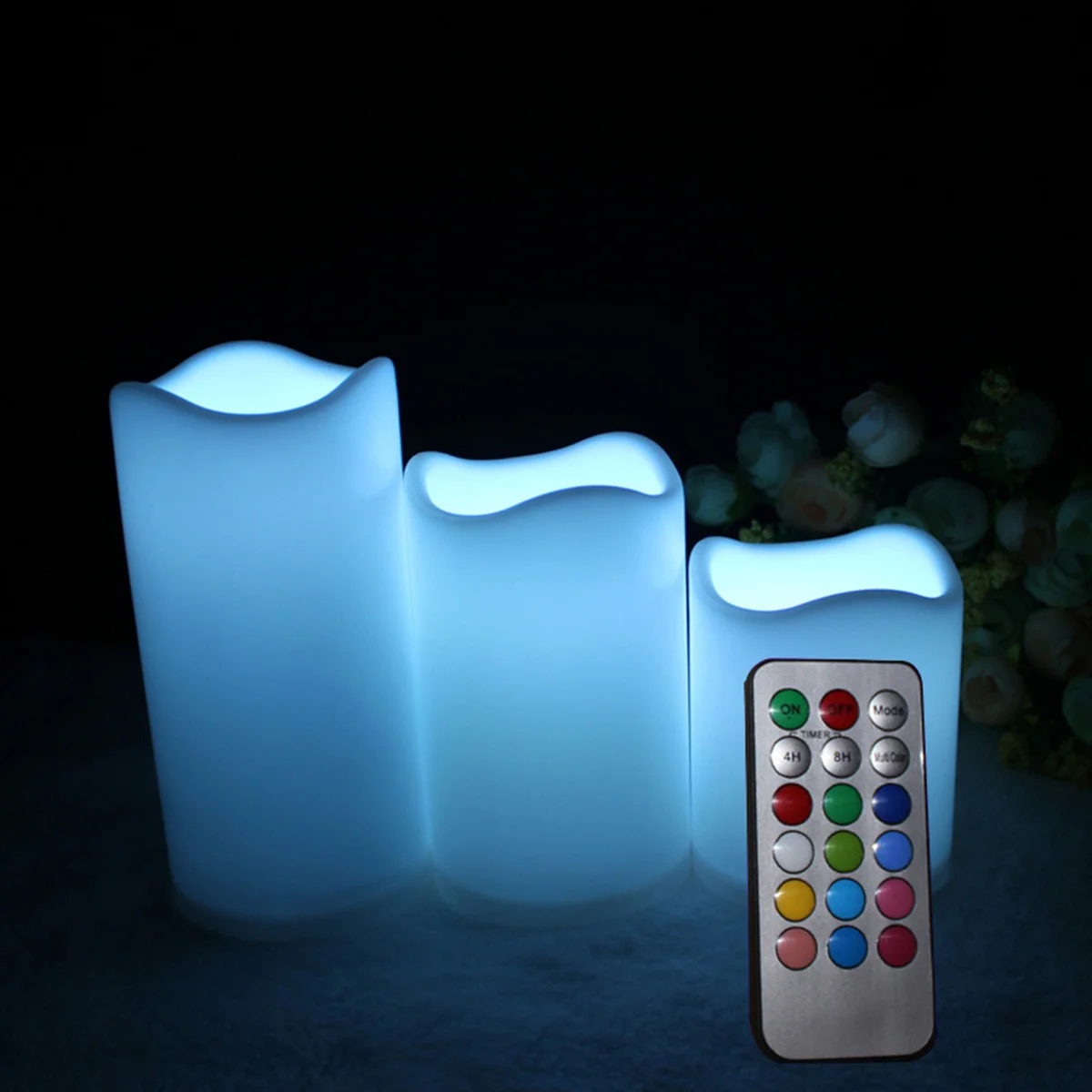 LED Changing Night Light Shaped Lamp for Bedroom Room Decor Remote Control Romantic Atmosphere Birthday