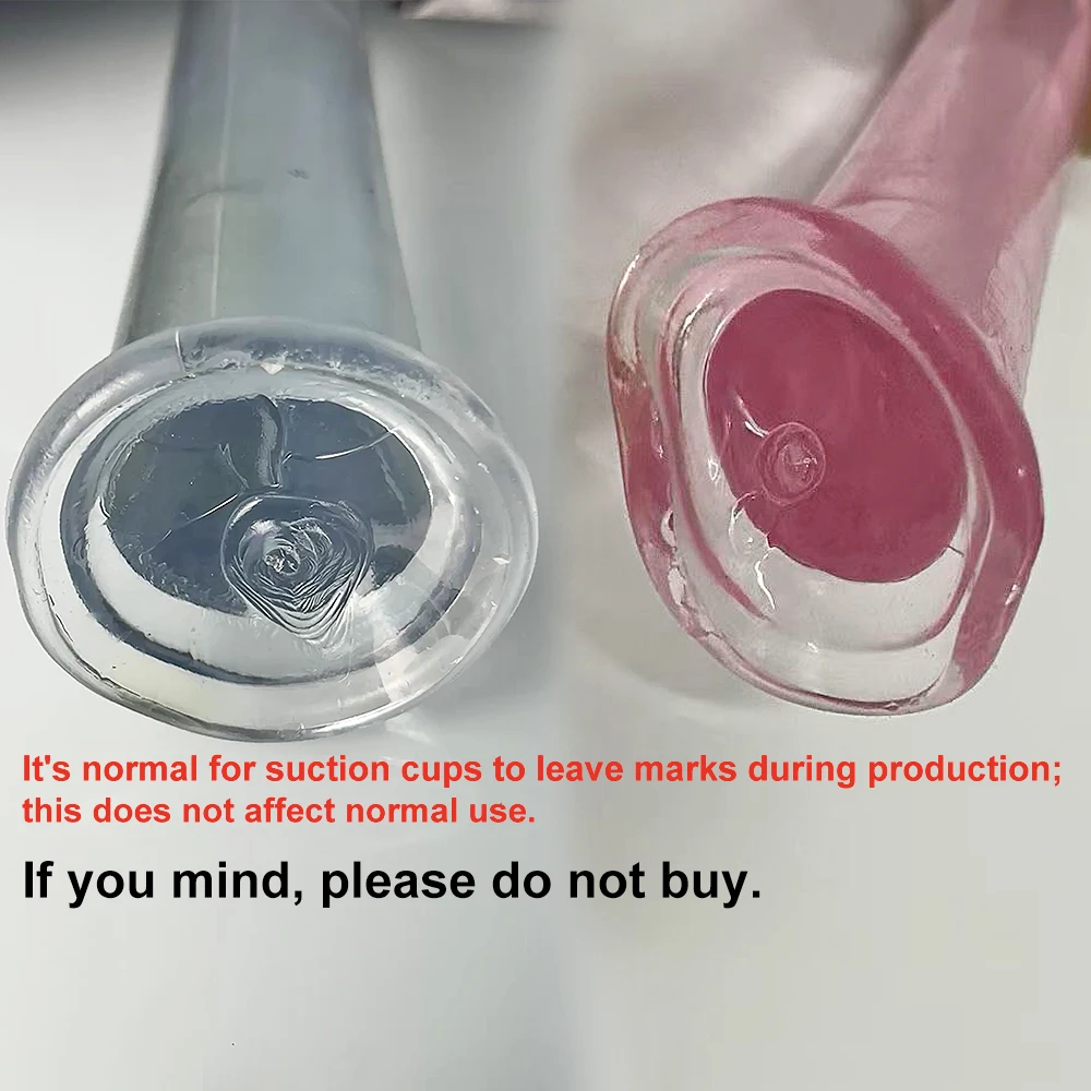 Cheap TPE Transparent Anal Plug Jelly Dildo 4Sizes Suction Cup Cock Vaginal Masturbation Soft Small Penis Women Man Sex Toys - Image 4
