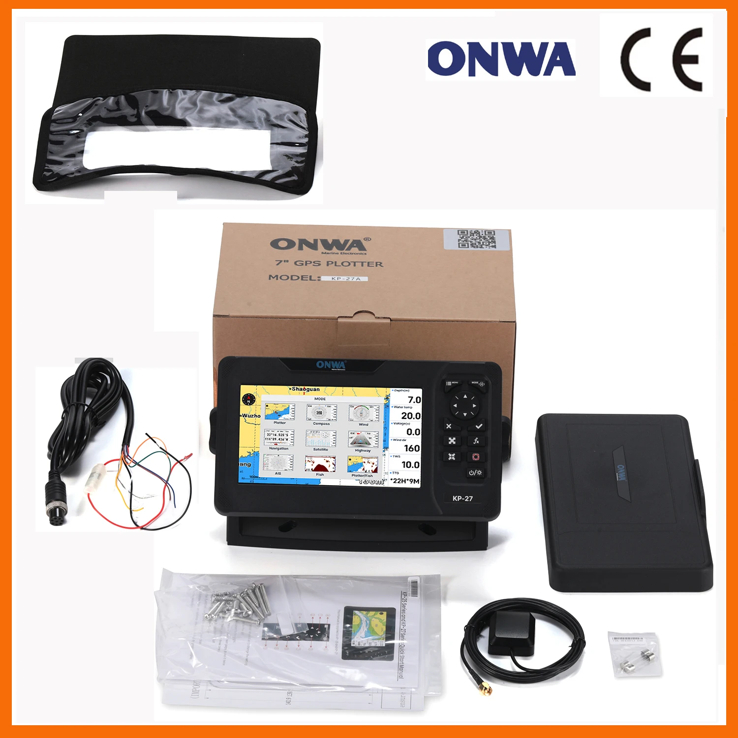 KP-27A 7-Inch Gps C…