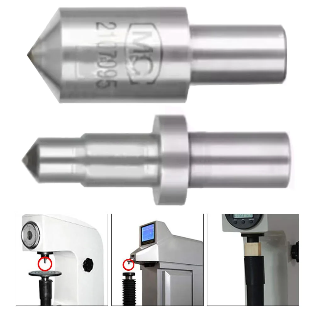 

120 Angle Spherical Steel Ball Hardness Measurement Device For Steel Brazed Steel Ball Indenter For Steel Hardness