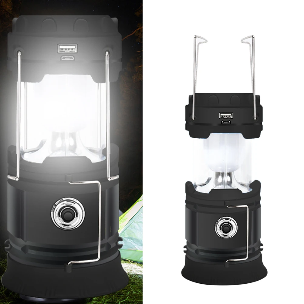 

Solar Camping LED Light for Hiking Emergency High Brightness Portable Outdoor Outdoor Light Lighting Equipment