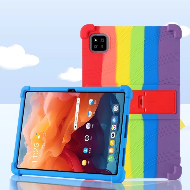 Soft Silicone Case For Alldocube iPlay 60 Pro Plus Lite 50 Pro Max 40 40H 40Pro Kpad 30 20 Kids Safe Adjustable Stand Cover Capa