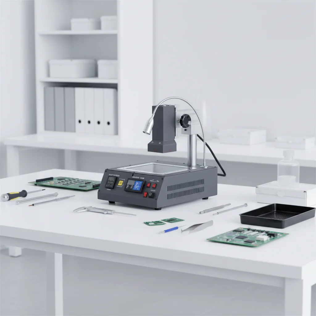 ACHI IR6500 infrared BGA Soldering Rework Station IR 6500 For Motherboard Chip PCB Refurbished Repair System Solder Welding 220V