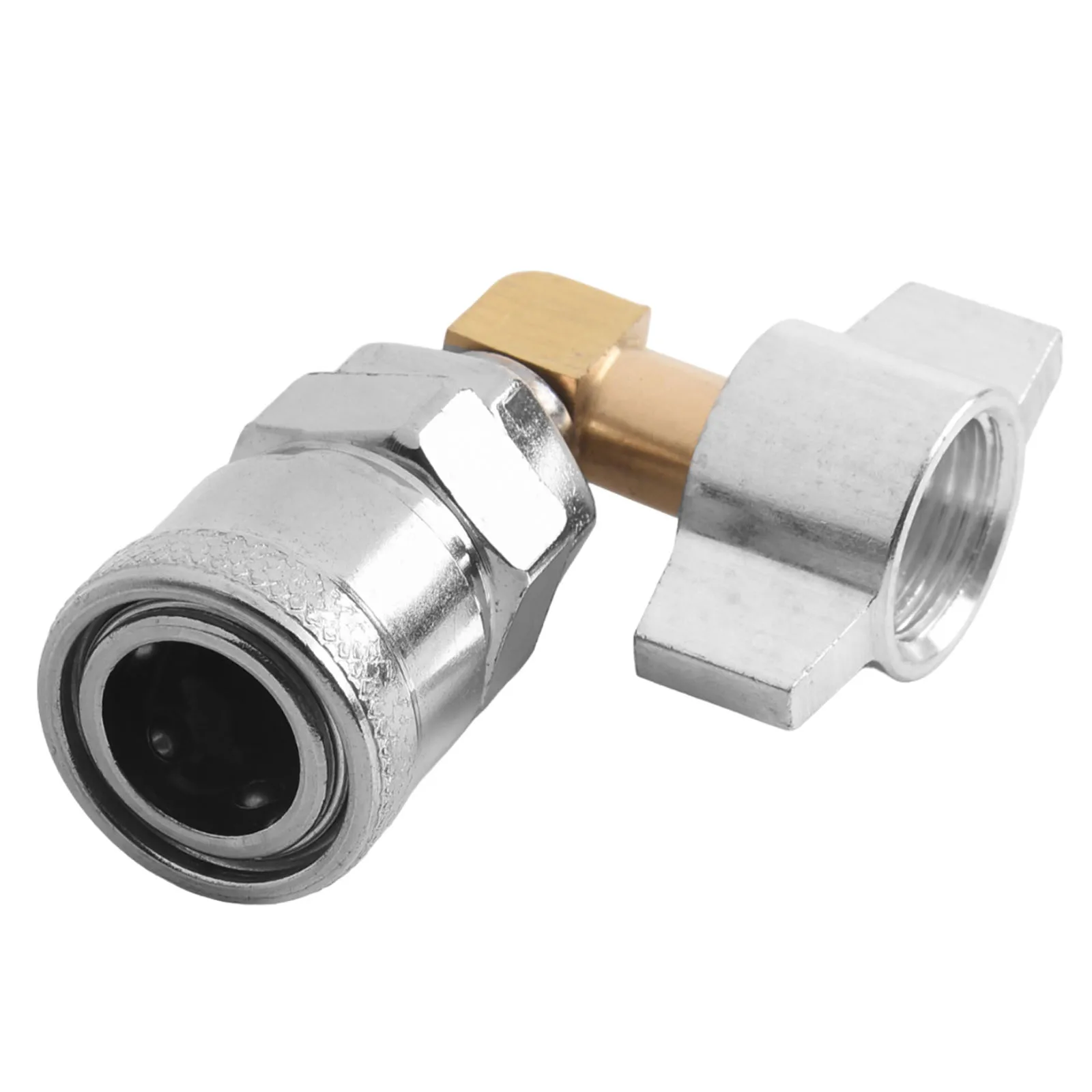 Pneumatic Air Hose Connector Kit for Trucks Two Essential Pieces Featuring Integrated Connection Options to Reduce Dust Issues