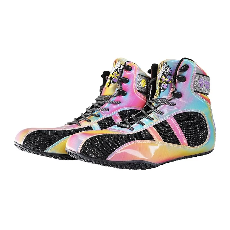 Hot 2025 Neutral Lightweight Professional Power Wrestling Shoes Boxing Shoes Fighting Weightlifting Shoes Very Good