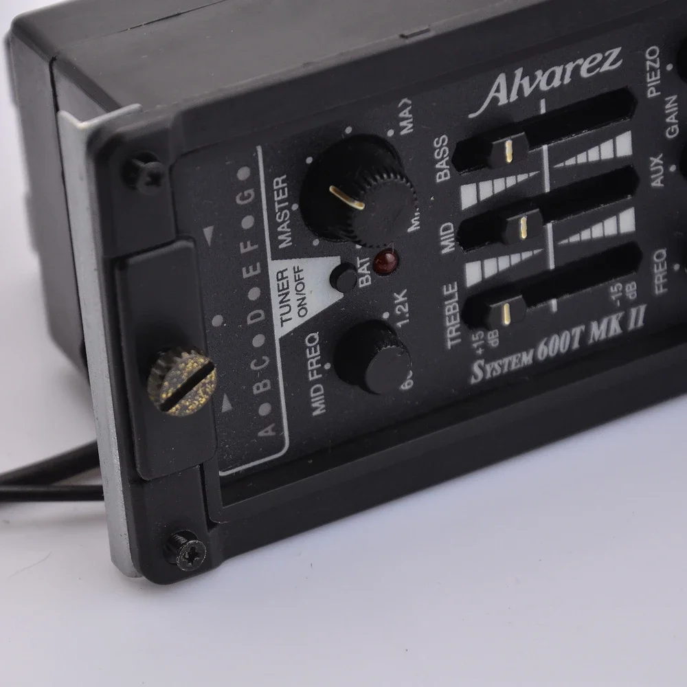 نظام ألفاريز الأصلي 600T MKII EQ لاقط الجيتار الصوتي Preamp لاقط عريض #2